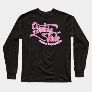 Scratch & Ride Brand (Pink Logo) Long Sleeve T-Shirt